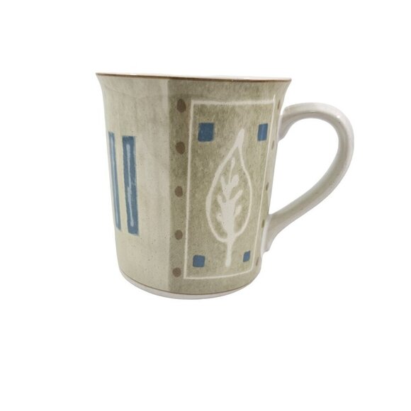 Mikasa Casual Classics Country Quilt HG284 14 Oz Porcelain Mug Cup – Set of 2 - Picture 13 of 16